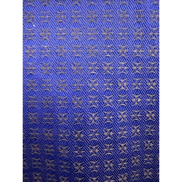 Eton Men's L Dark Blue Star Dobby Twill Contemporary Fit LS SEE DESCRIPTION - Picture 10 of 16